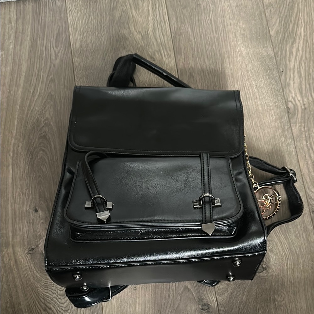 Black Leather Women’s Bag
